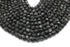 Black Labradorite Gemstone Beads, 8mm, Faceted